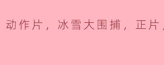这部“冰雪大围捕”动作片的主要情节是什么？