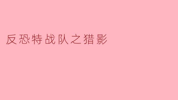 在《反恐特战队之猎影》中,特战队员们面临了哪些挑战?