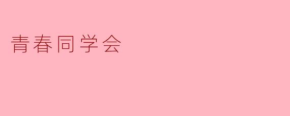 重温青春：一次难忘的同学会