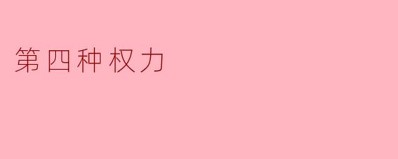第四种权力