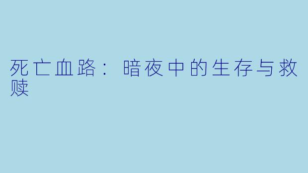 死亡血路:暗夜中的生存与救赎