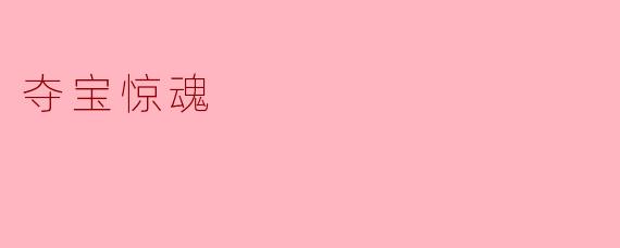 《夺宝惊魂》讲述了一个怎样的冒险故事？